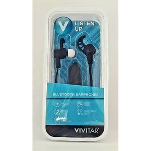 VIVITAR LISTEN UP BLUETOOTH EARPHONES WIRELESS